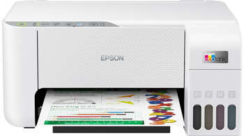 Струйный МФУ Epson МФУ струйный L3256  A4 WiFi белый