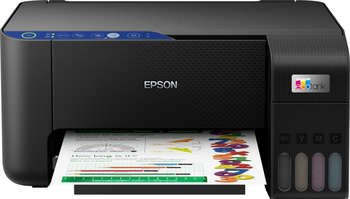 Струйный МФУ Epson МФУ струйный L3251  A4 WiFi черный