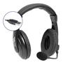 Наушники DEFENDER Gryphon 750U USB, черный, 1.8м кабель [63752]