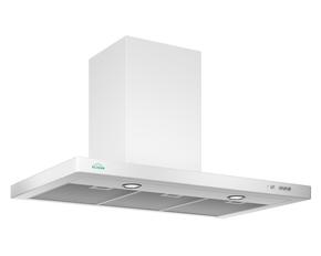 Вытяжка KVADRA 90P-650-K3D WHITE ELIKOR