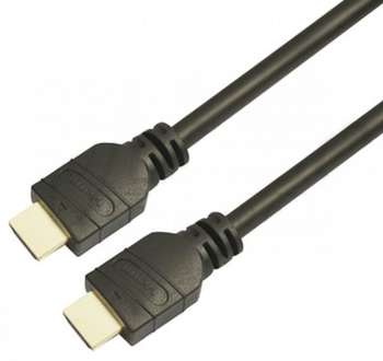 Кабели DVI NONAME WH-111 HDMI 30м. Позолоченные контакты черный