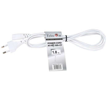 Кабель питания Telecom 1.8M TP228-1.8-W TELECOM