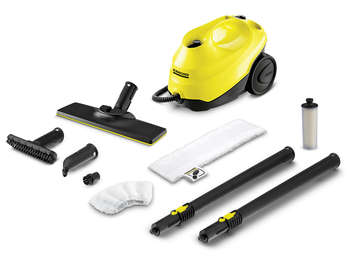 Парогенератор KARCHER Пароочиститель напольный EasyFix SC 3 2022 1900Вт желтый/черный