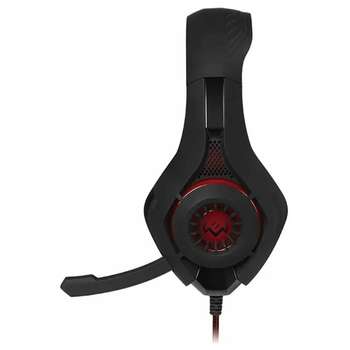 Наушники Sven Игровые с микрофоном AP-G886MV, черный-красный