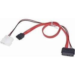 Внутренний шлейф Gembird /Cablexpert Кабель Combo miniSATA , molex+SATA/miniSATA, 6pin+7pin,