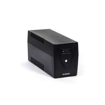 Источник бесперебойного питания Бастион ИБП RAPAN-UPS 1500 {Line-interactive, напольный, 1500ВА/900Вт, 2х C13 и 2х EURO, АКБ 2x7 Ач}