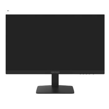 Монитор Hikvision (CNY) Hikvision DS-D5027FN Безрамочный VA 27" 1080P, HDMI/VGA input, view angle:178°/178°,  plastic casing, VESA, base bracket included, встроенный БП, наклон экрана, HDMI кабель в компл.