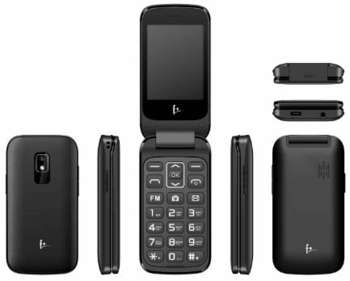 Сотовый телефон F+ Flip 280 Black Flip 280 Black