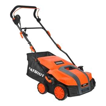 Газонокосилка Patriot SCE 180 Скарификатор электрический [512309180] { 1800Вт, ширина 400мм, травосборник 55 л, колеса 180/150 }