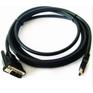 Кабели DVI Cablexpert Кабель HDMI-DVI CC-HDMI-DVI-6, 19M/19M, single link, медь, позол.разъемы, экран, 1.8м, черный, пакет