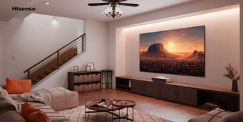 Телевизор HISENSE Laser 100" Laser TV 100L5H серебристый 4K