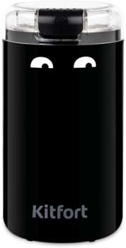 Кофемолка KITFORT КТ-7116 200Вт сист.помол.:ротац.нож вместим.:40гр черный