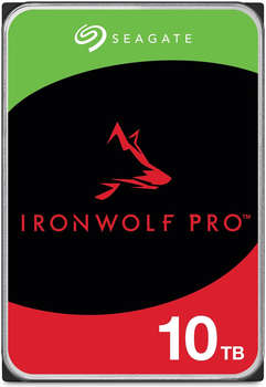 Жесткий диск HDD сHDD Seagate SATA-III 10Tb ST10000NT001 NAS Ironwolf Pro 512E 256Mb 3.5"