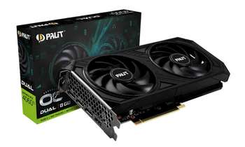Видеокарта Palit PCIE16 RTX4060TI 8GB PA-RTX4060TI DUAL OC 8GB PALIT