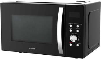 Микроволновая печь HYUNDAI HYM-D2078 23л. 800Вт черный/серебристый