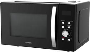 Микроволновая печь HYUNDAI HYM-D2078 23л. 800Вт черный/серебристый