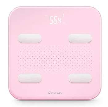 Весы напольные S SMART PINK M1805GL_PINK YUNMAI