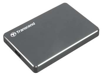 Жесткий диск HDD Transcend Портативный жёсткий диск StoreJet 25C3N, 1 Тб, USB 3.1 gen.1