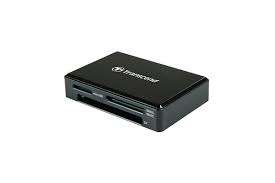 Картридер Transcend USB 3.1 Type-C кард-ридер RDC8K2 для карт памяти SD/microSD/CF/MSXC с поддержкой UHS-I, черный