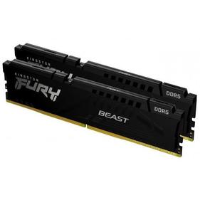 Оперативная память Kingston Комплект памяти DDR5 DIMM 32Гб  5200MHz CL40, FURY Beast Black