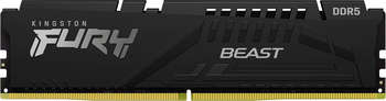 Оперативная память Kingston Модуль памяти DDR5 DIMM 16Гб 5200MHz CL40, FURY Beast Black