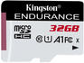 Карта памяти Kingston microSDHC High Endurance , 32 Гб, UHS-I Class 10 U1 A1, без адаптера