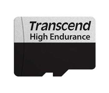 Карта памяти Transcend microSDXC 350V , 32 Гб, UHS-I Class 10 U1, с адаптером