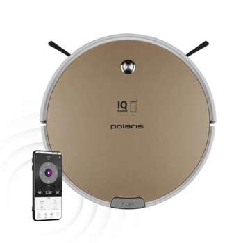 Робот-пылесос POLARIS PVCR 0735 WI-FI IQ Home Aqua Золотой PVCR  0735 Золотой