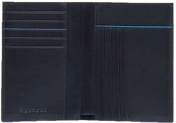Кошелек PIQUADRO мужской Blue Square Revamp PU1393B2VR/BLU синий натур.кожа