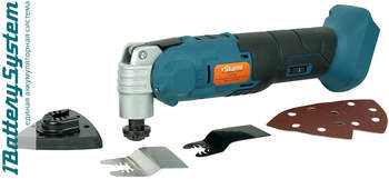 Многофункциональный инструмент STURM! CMF1830 зеленый/черный