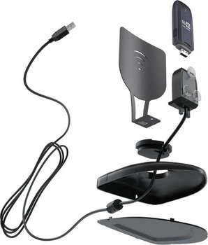 Беспроводное сетевое устройство Рэмо Усилитель сигнала CONNECT-MINI BAS-2010 3м многодиапазонная черный