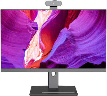Моноблок DIGMA PRO AiO 23A 23.8" Full HD Ryzen 3 5425U  8Gb SSD256Gb RGr CR Windows 11 Professional GbitEth WiFi BT 90W клавиатура мышь Cam черный 1920x1080
