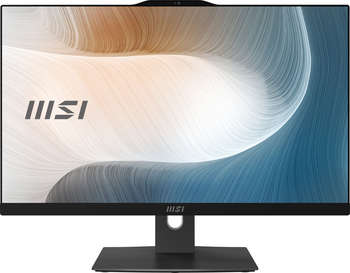 Моноблок MSI Modern AM242P 12M-630RU 23.8" Full HD PG 8505  4Gb SSD128Gb UHDG Windows 11 Pro GbitEth WiFi BT 120W клавиатура мышь Cam черный 1920x1080
