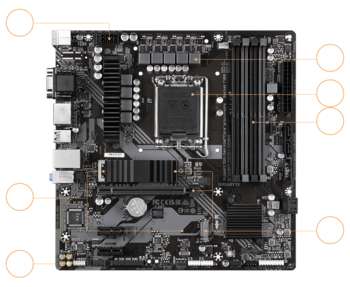 Материнская плата Gigabyte B760M DS3H DDR4