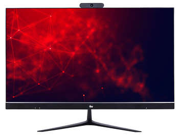 Моноблок iRU Office P2313 23.8" Full HD i3 10100  8Gb SSD480Gb UHDG 630 Free DOS GbitEth WiFi BT 120W Cam черный 1920x1080
