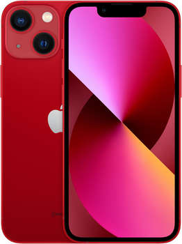 Смартфон Apple A2629 iPhone 13 mini 128Gb 4Gb RED моноблок 3G 4G 1Sim 5.4" 1080x2340 iOS 16 12Mpix 802.11 a/b/g/n/ac/ax NFC GPS GSM900/1800 GSM1900 TouchSc Protect