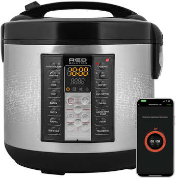 Мультиварка RED SOLUTION SkyCooker RMC-M40S 5л 700Вт черный/серый