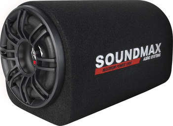 Сабвуфер автомобильный SOUNDMAX SM-SW0801A 150Вт активный