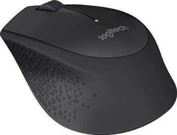 Мышь Logitech M280 черный оптическая 1000dpi беспров. USB 2but