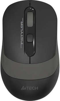 Мышь A4TECH Fstyler FM10S черный/серый оптическая 1600dpi silent USB 3but