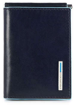 Сувенир PIQUADRO Портмоне Blue Square PU3890B2R/BLU2 синий натур.кожа