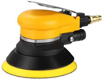 Шлифмашины пневматические DEKO Шлифмашина орбитальная DKOS125 160л/мин d=125мм желтый/черный