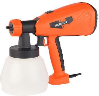 Краскопульт Patriot SG 500 HVLP 500Вт бак:1300мл 900гр/мин