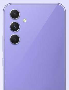 Смартфон Samsung SAMSUNG/A54 5G/128 Гб RAM 6Гб фиолетовый/Dual SIM SM-A546ELVASKZ