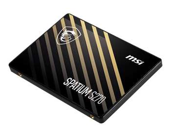Накопитель SSD SSD жесткий диск SATA2.5" 480GB SPATIUM S270 480GB MSI