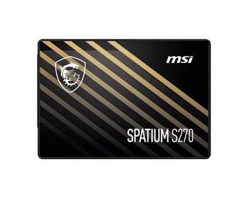 Накопитель SSD SSD жесткий диск SATA2.5" 960GB SPATIUM S270 960GB MSI