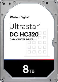 Жесткий диск HDD WD Жесткий диск SAS 3.0 8TB 0B36453 HUS728T8TAL5204 Server Ultrastar DC HC320 512E  256Mb 3.5"