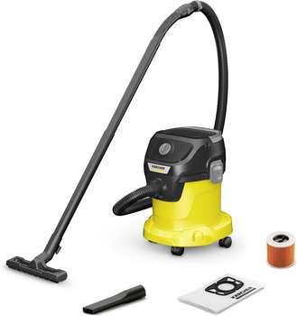 Строительный пылесос KARCHER KWD 3 S V-15/4/20 LE 1000Вт  желтый