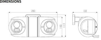 Камера видеонаблюдения Tiandy IP Spark TC-C32RN I5/E/Y/QX/2.8mm/V4.2 2.8-2.8мм корп.:белый