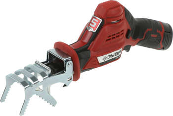 Пила сабельная ЗУБР Сабельная пила СПЛ-125-22 аккум. 2700ход/мин